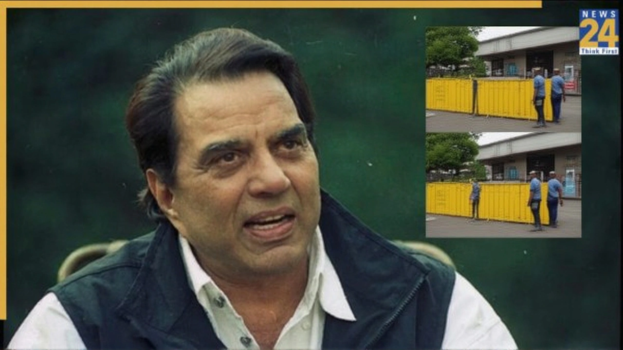 धर्मेंद्र की अस्थायी छुट्टी के बाद जुहू घर के बाहर पुलिस बैरिकेड, 89 वर्षीय अभिनेता स्थिर